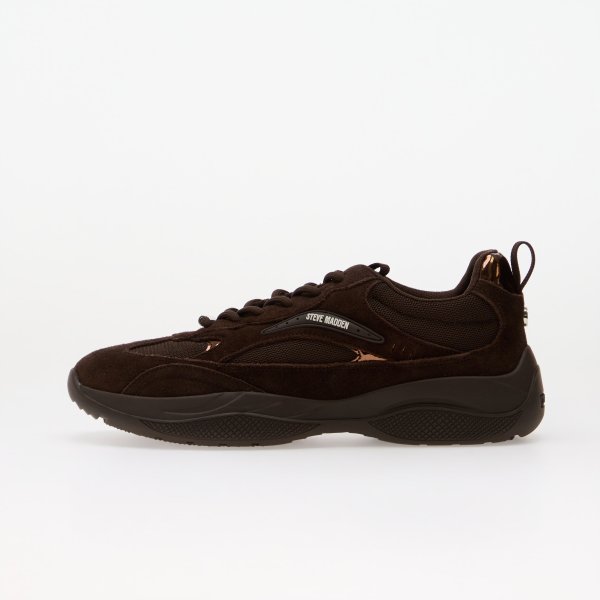 Tenisky Steve Madden Premio-E Chocolate Brown