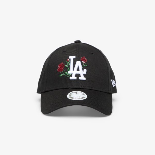 Kšiltovka New Era 9FORTY MLB Rose Sequin Los Angeles Dodgers Black