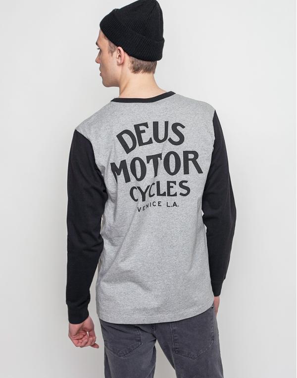 Triko Deus Ex Machina Lead To Gold Grey - Black