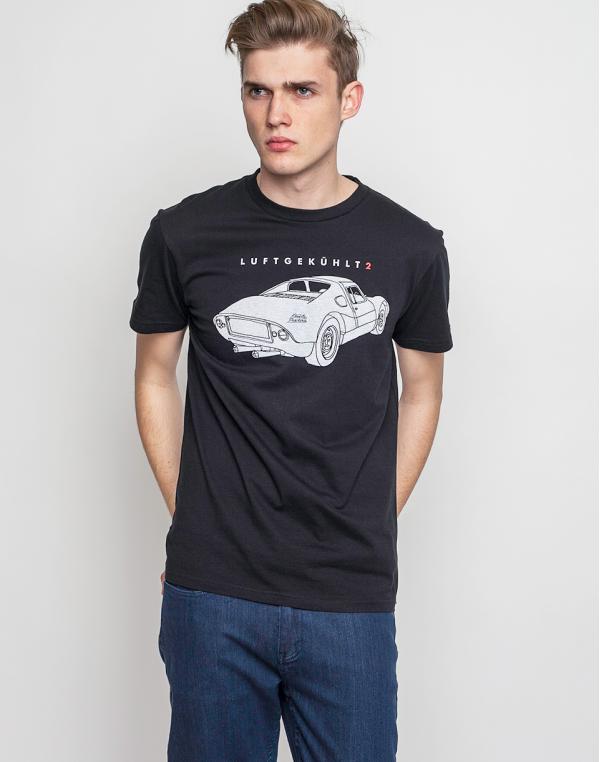 Triko Deus Ex Machina Luftgekühlt Black