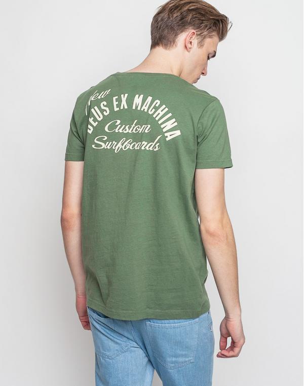 Logo tee Deus Ex Machina Turnaround Leaf