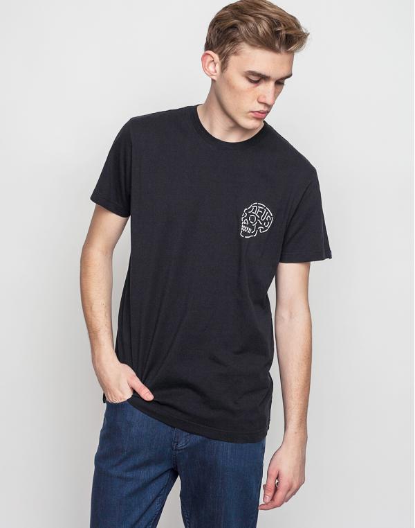 Logo tee Deus Ex Machina Venice Skull BLACK