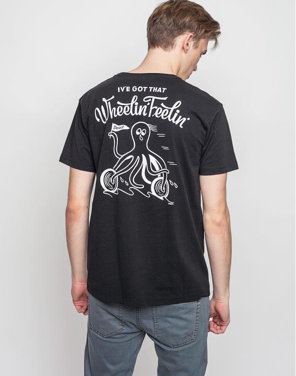 Triko Deus Ex Machina Wheelin Black
