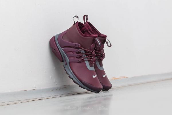 Nike W Air Presto MID Utility Night Maroon/ Night Maroon