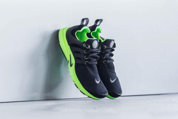 Nike Presto (GS) Black/ Dark Grey-Volt