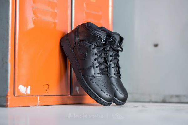 Air Jordan 1 MID BG Black/ White