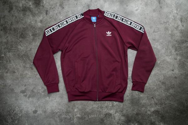 adidas Essential SuperStar Track Tops Maroon