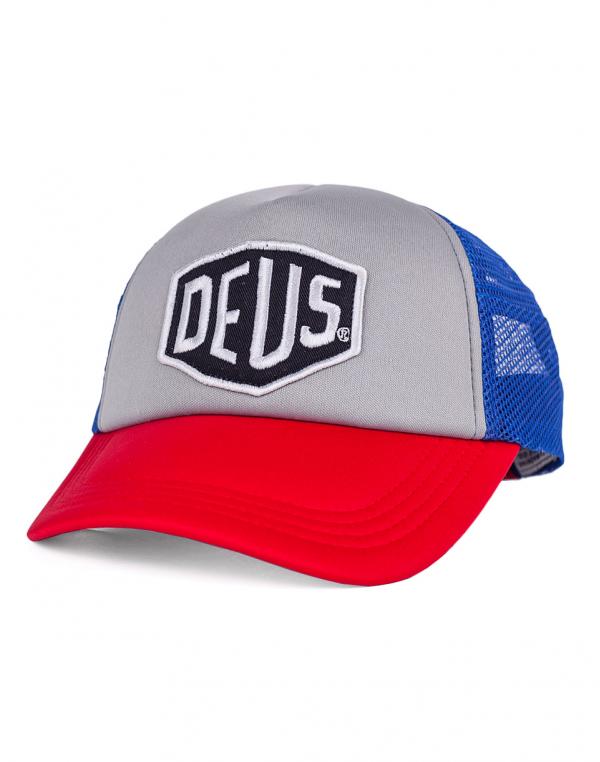 Kšiltovka Deus Ex Machina Baylands Blue - Red