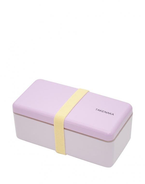 Takenaka Bento Box Ractangle Slim LAVENDER