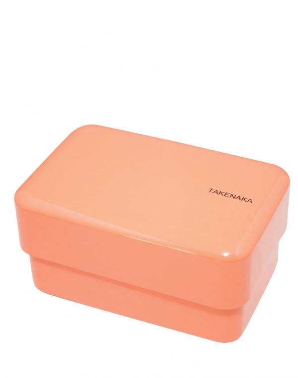 Takenaka Bento Box Rectangle Coral