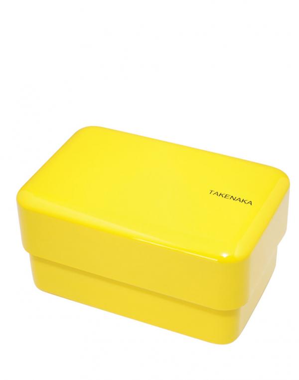 Takenaka Bento Box Rectangle Daffodil Yellow