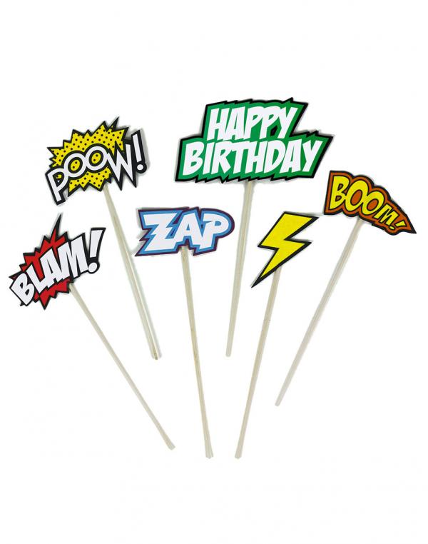 DOIY Cake Toppers Comic Comic