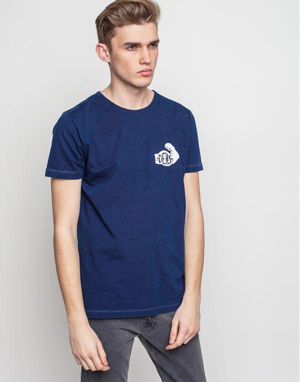 Triko Deus Ex Machina Elbow Grease indigo