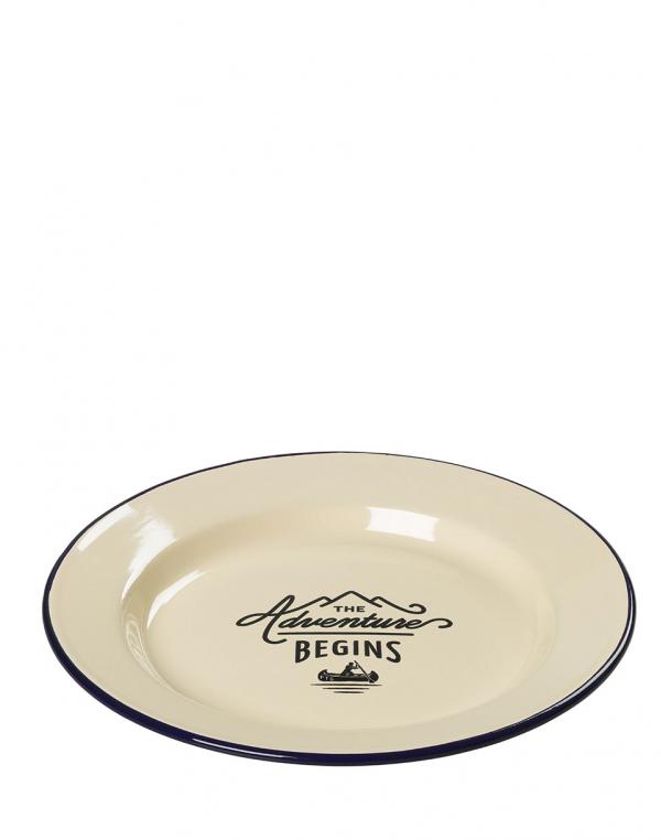 W & W Enamel Plate GEN086