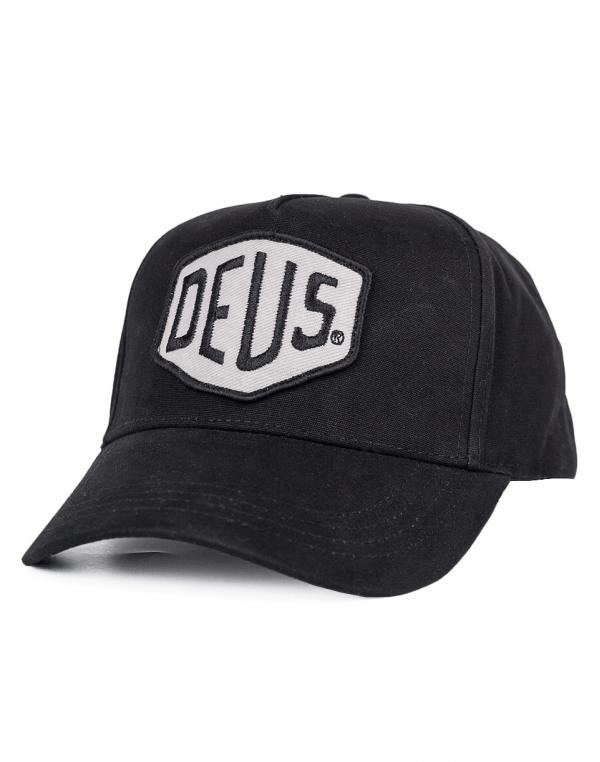 Kšiltovka Deus Ex Machina Faded Shield Black