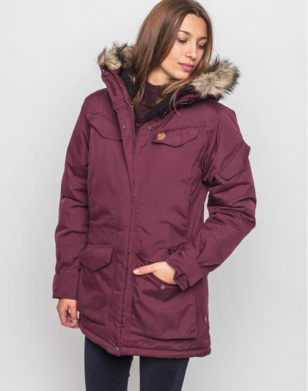 Parka Fjällräven Nuuk 356 Dark Garnet
