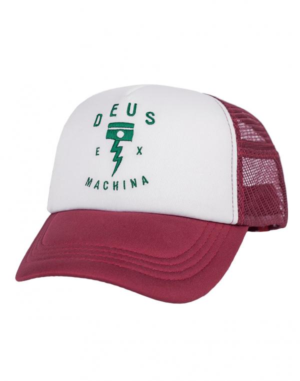 Kšiltovka Deus Ex Machina Piston Rock Maroon