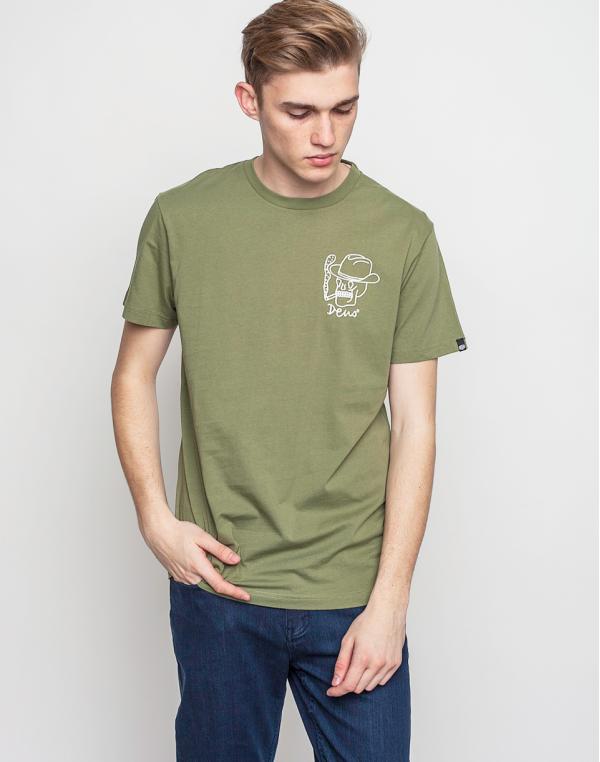 Triko Deus Ex Machina Waylon Washed Green