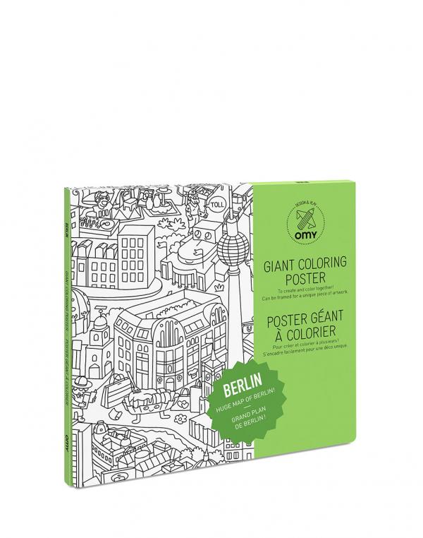 OMY COLORING POSTER - BERLIN