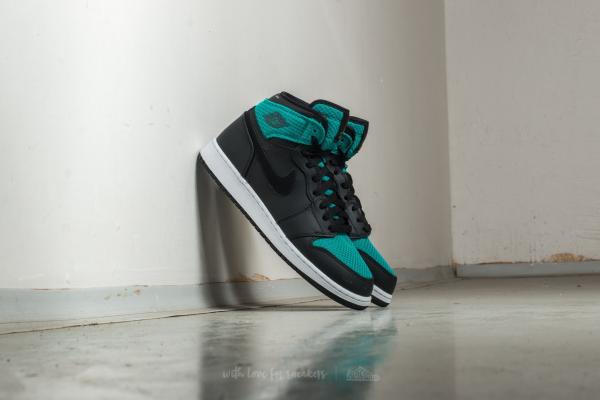 Air Jordan 1 Retro High (GG) Black/ Metallic Gold-Rio Teal