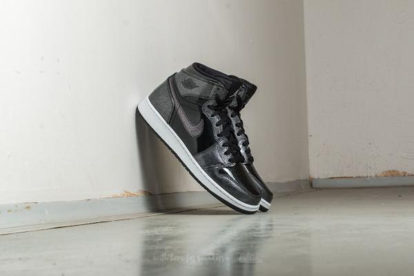 Air Jordan 1 Retro High (BG) Black/ Black-White