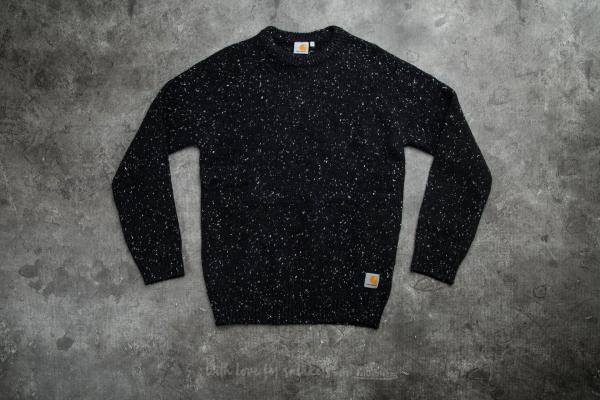 Carhartt Wip Anglistic Sweater Black Heather