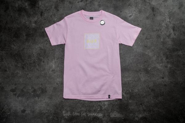 HUF Apparel Box Logo UV Tee Pink