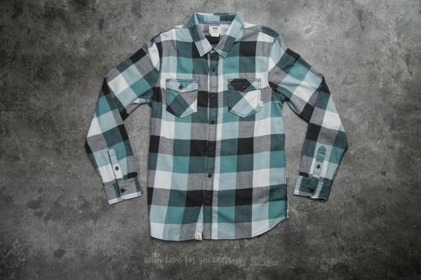 Vans Box Flannel New Charcoal/ North Atlantic