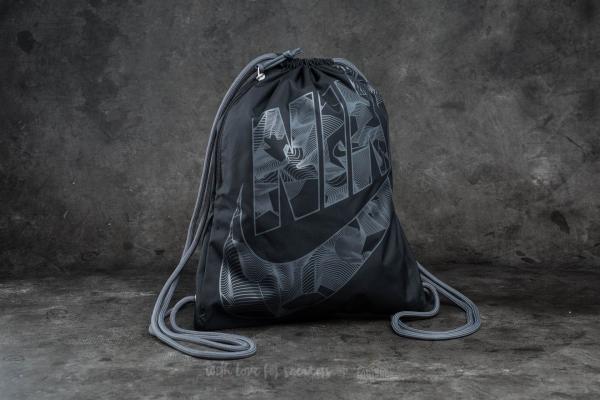 Nike Sportswear Heritage Gymsack Black/ Dark Grey/ Dark Grey