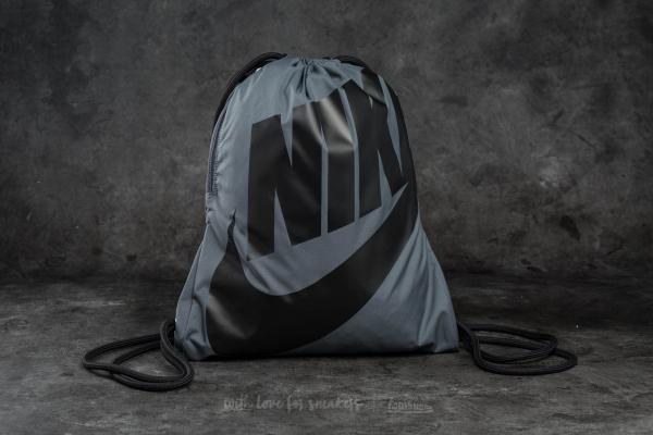 Nike Sportswear Heritage Gymsack Grey/ Black/ Black