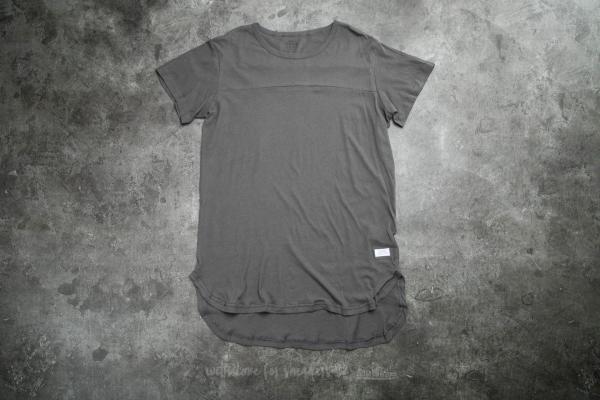 STAMPD Chamber Scallop Tee Pewter