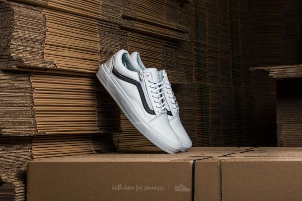 Vans Old Skool Zip (Plaid Flannel) Aqua Sea/ True White