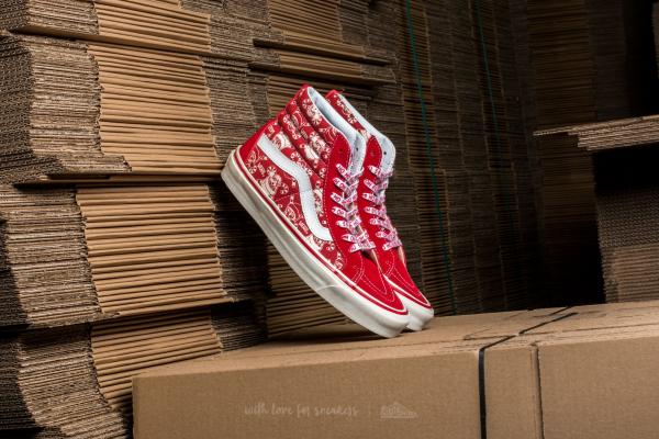 Vans SK8-HI 38 Reissue (50Th) Stv/ Pirate Santa/ Red