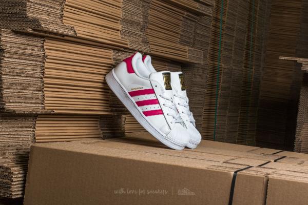 adidas Superstar Foundation C Ftw White/ Bold Pink/ Ftw White