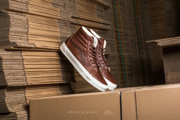 Vans SK8-Hi Reissue Leather Dachshund/ Potting Soil
