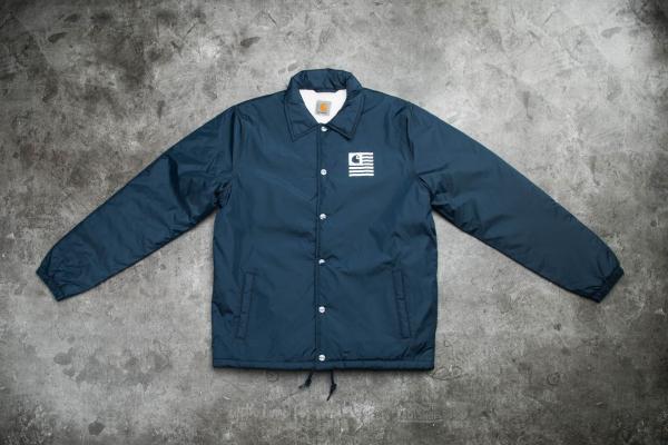 Carharrt WIP State Pile Coach Jacket Navy
