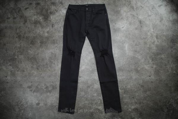 STAMPD Essential Knee Split Denim Jeans Black