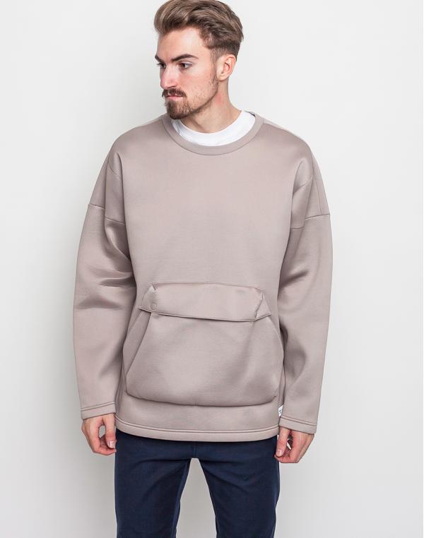Mikina Adidas Originals BLDR Crew Vapour Grey
