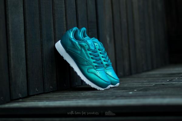 Reebok Classic Leather Pearlized Emerald/ White