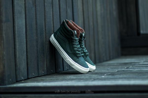 Vans SK8-HI Reissue Zip Premium Leather DufflBag Green
