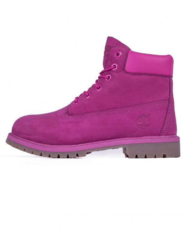 Boty TIMBERLAND 6" Premium WP Pink Nubuck Monochromatic