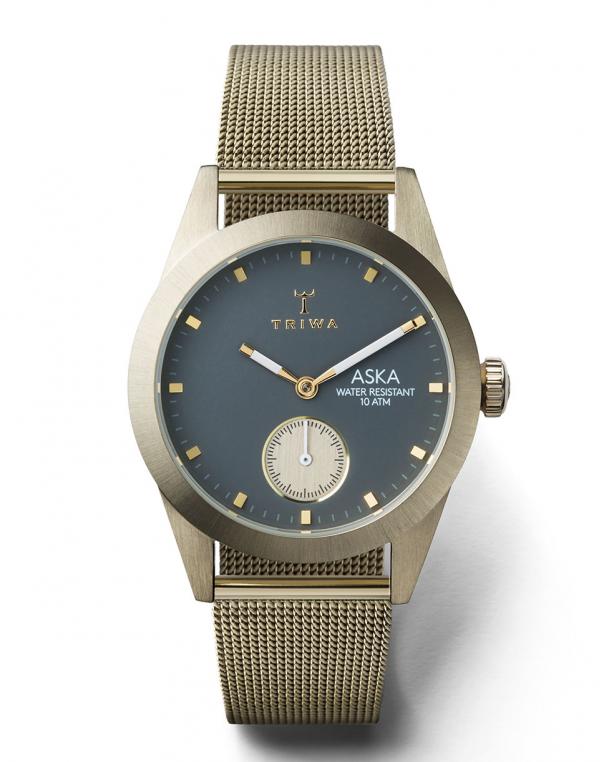 Hodinky TRIWA Ash Aska  Champange Mesh