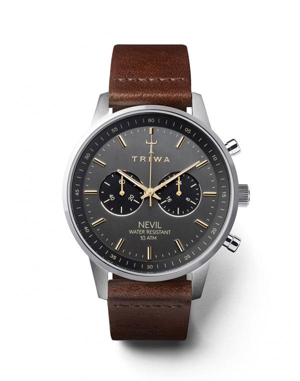 Hodinky TRIWA Smoky Nevil  Dark Brown Classic