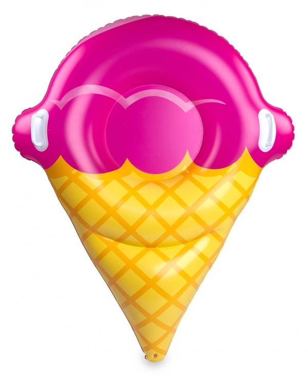 Nafukovačky Big Mouth Snow Tube Pink Ice Cream Cone