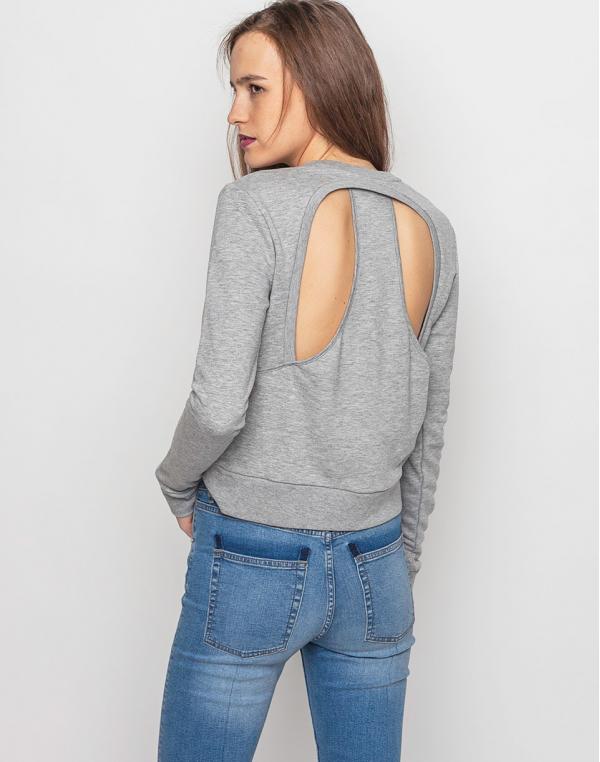 Mikina Cheap Monday Swift Grey Melange