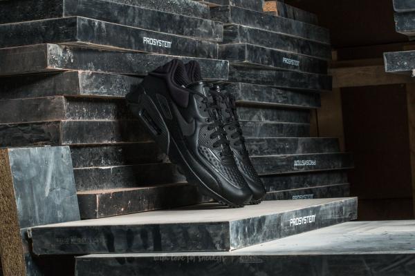 Nike Air Max 90 Ultra SE Premium Black/ Metallic Hematite-Black