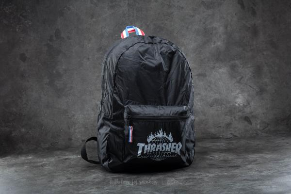 Huf x Thrasher Tour De Stoops Packable Backpack Black