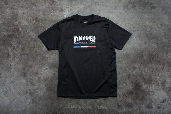 HUF x Thrasher Tour De Stoops Jersey Black