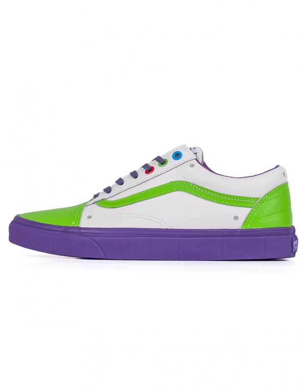 Vans Old Skool x Toy Story Buzz Lightyear / True White 41