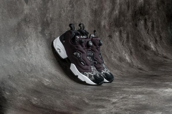 Reebok W Instapump Fury Gt Black/White/Shell Purple
